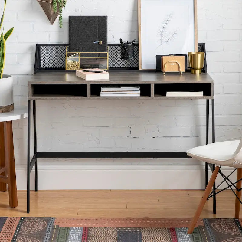 Middlebrook 42-inch Mesh Back Writing Desk