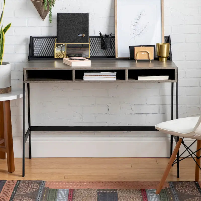 Middlebrook 42-inch Mesh Back Writing Desk