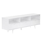 Middlebrook Alby 70-inch Mid-Century Solid Wood TV Stand