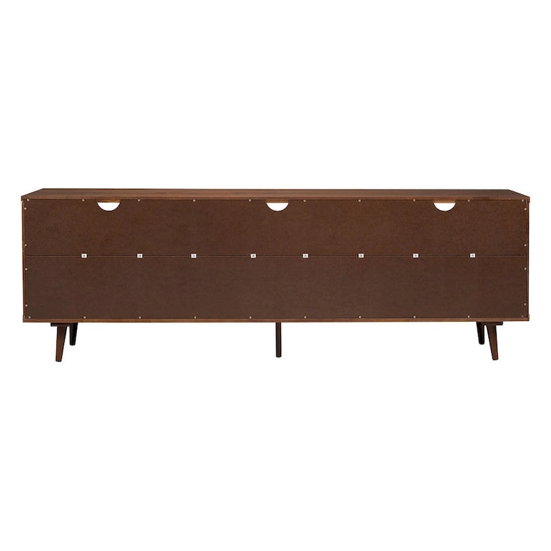 Middlebrook Alby 70-inch Mid-Century Solid Wood TV Stand