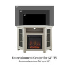 Middlebrook 48-inch Corner Fireplace TV Stand