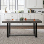 Middlebrook Solid Wood 72-inch Distressed Dining Table