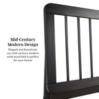 Middlebrook Designs Boho Solid Wood Queen Spindle Bed