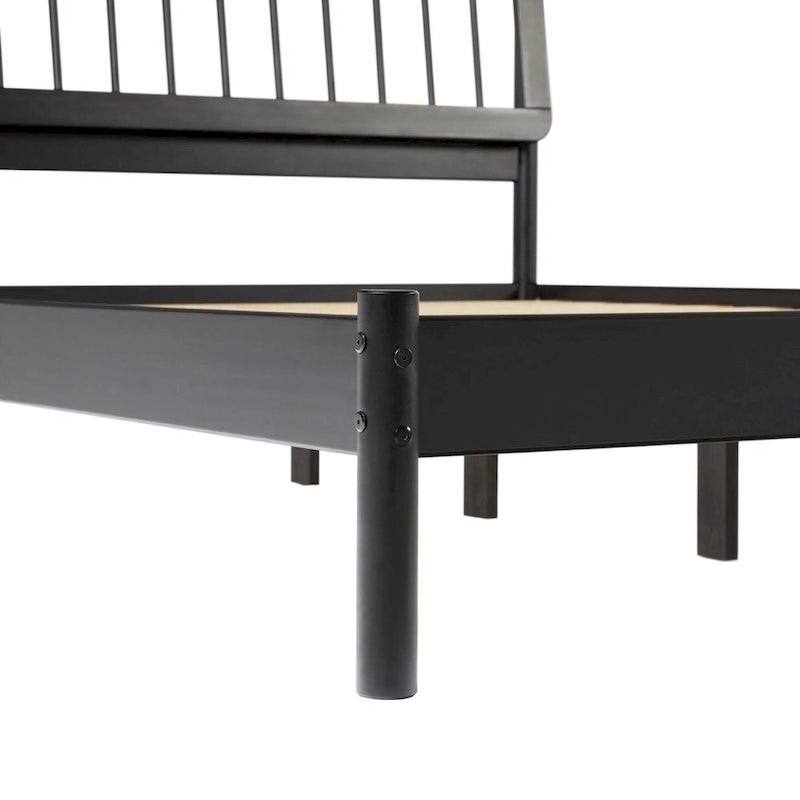 Middlebrook Designs Boho Solid Wood Queen Spindle Bed