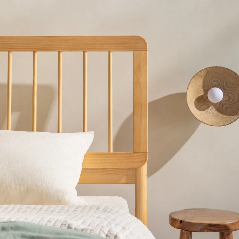 Middlebrook Designs Boho Solid Wood Queen Spindle Bed