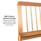 Middlebrook Designs Boho Solid Wood Queen Spindle Bed