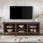 Middlebrook Designs 70-inch Wooden TV Stand with Open Storage