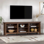 Middlebrook Designs 70-inch Wooden TV Stand with Open Storage