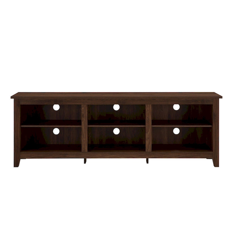 Middlebrook Designs 70-inch Wooden TV Stand with Open Storage