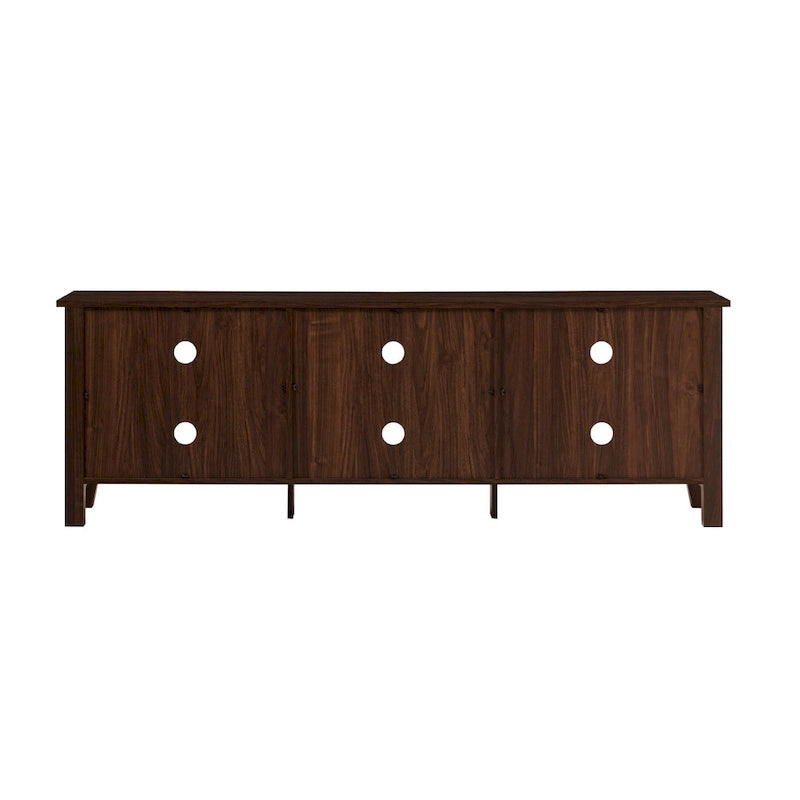Middlebrook Designs 70-inch Wooden TV Stand with Open Storage