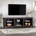 Middlebrook Designs 70-inch Wooden TV Stand with Open Storage