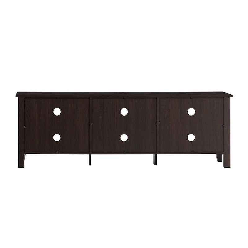 Middlebrook Designs 70-inch Wooden TV Stand with Open Storage