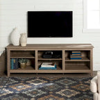 Middlebrook Designs 70-inch Wooden TV Stand with Open Storage