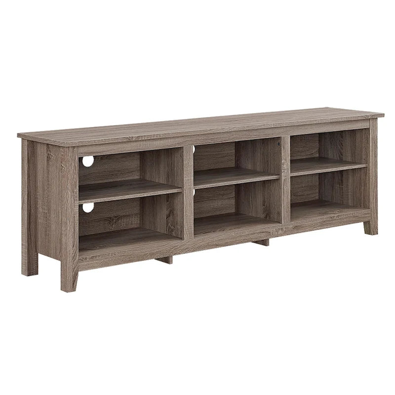 Middlebrook Designs 70-inch Wooden TV Stand with Open Storage