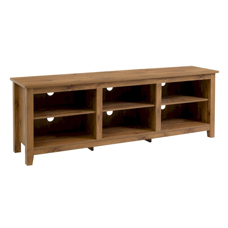 Middlebrook Designs 70-inch Wooden TV Stand with Open Storage