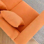 Modern Oversized Streamline 3-Seat Sofa