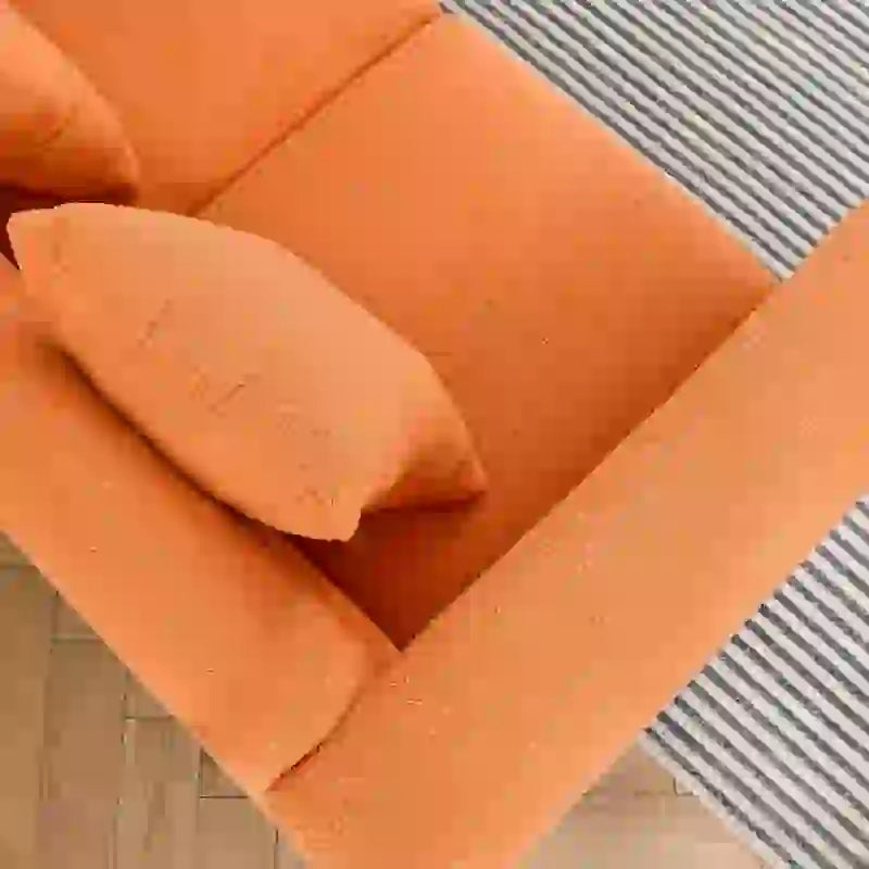 Modern Oversized Streamline 3-Seat Sofa