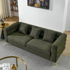 Modern Oversized Streamline 3-Seat Sofa