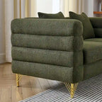 Modern Oversized Streamline 3-Seat Sofa