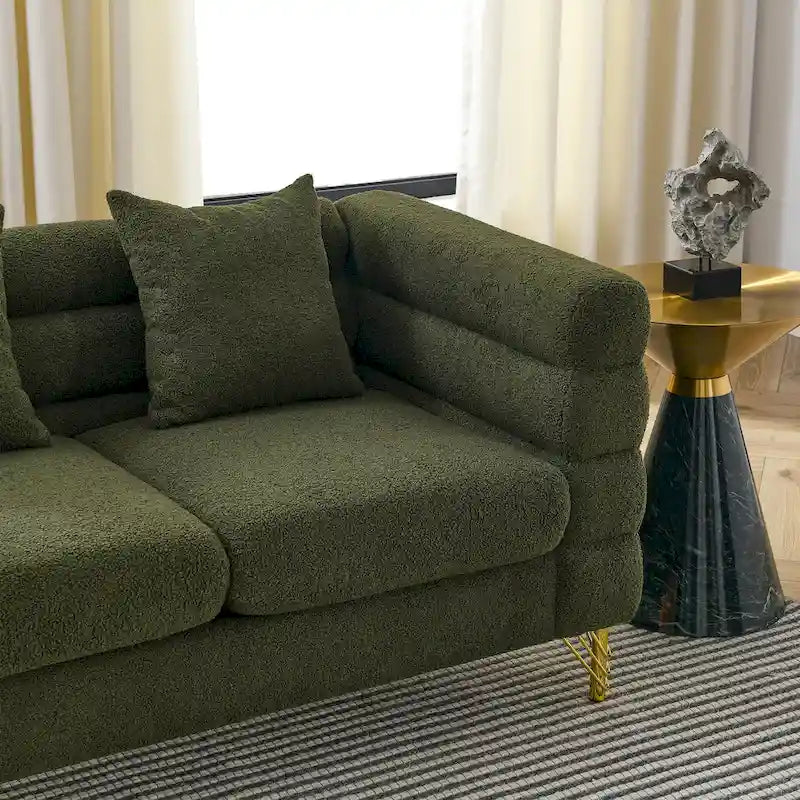 Modern Oversized Streamline 3-Seat Sofa