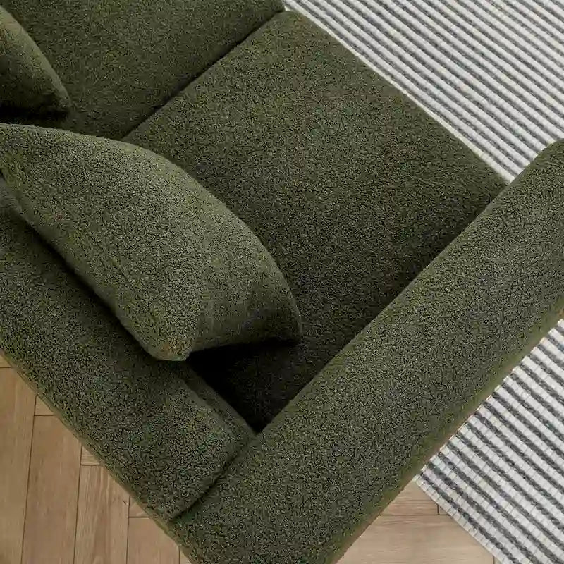 Modern Oversized Streamline 3-Seat Sofa