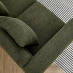 Modern Oversized Streamline 3-Seat Sofa