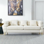 Modern Oversized Streamline 3-Seat Sofa