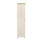 Key West Tall Storage Cabinet with Doors and Shelves by Bush Furniture