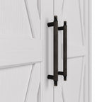 Key West Tall Storage Cabinet with Doors and Shelves by Bush Furniture