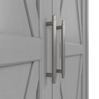 Key West Tall Storage Cabinet with Doors and Shelves by Bush Furniture