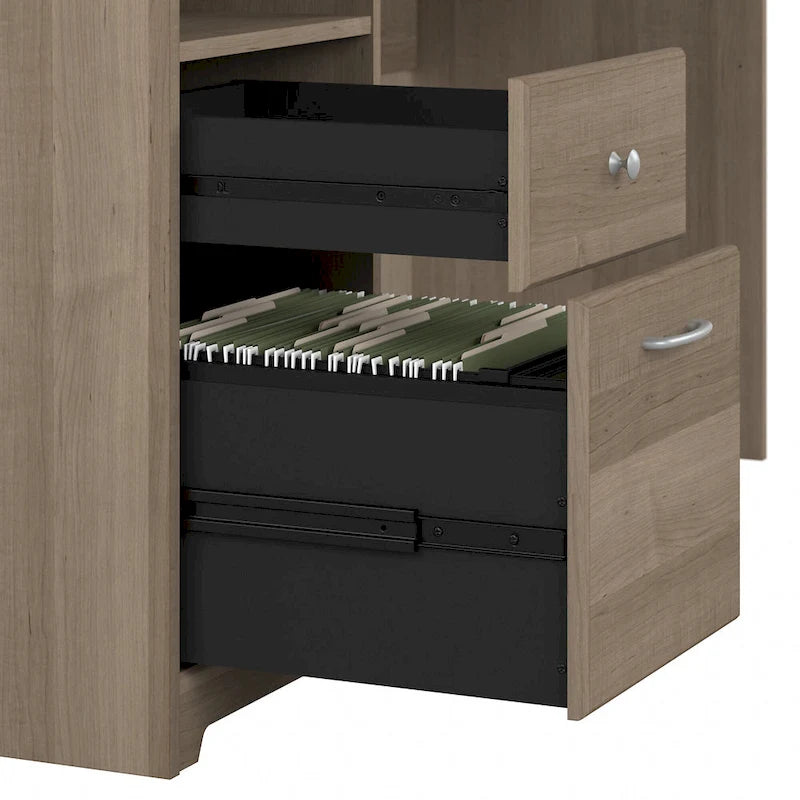 72W Computer Desk with Hutch and Drawers by Bush Furniture
