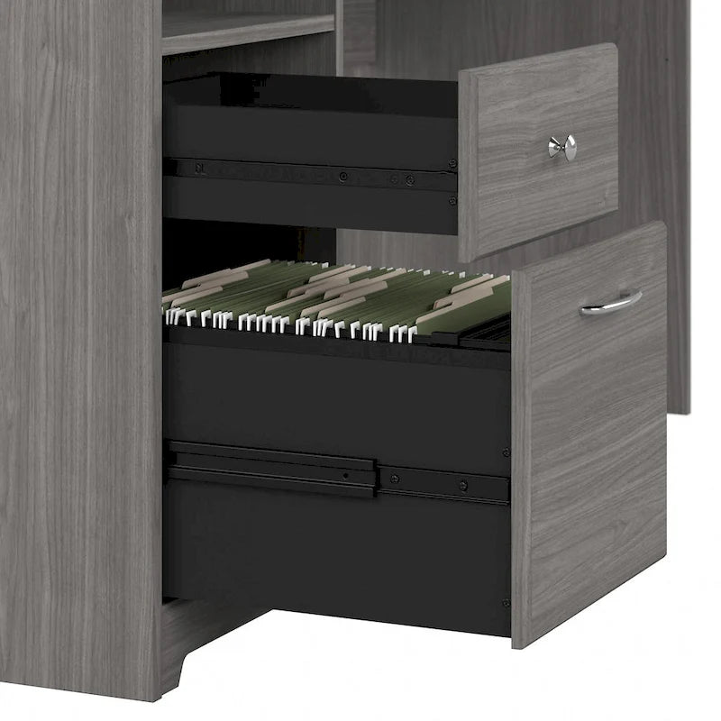 72W Computer Desk with Hutch and Drawers by Bush Furniture
