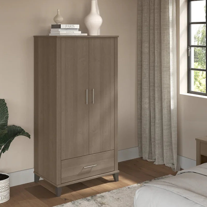 Somerset Large Armoire Cabinet by Bush Furniture