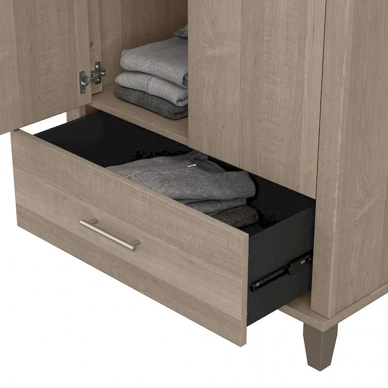 Somerset Large Armoire Cabinet by Bush Furniture