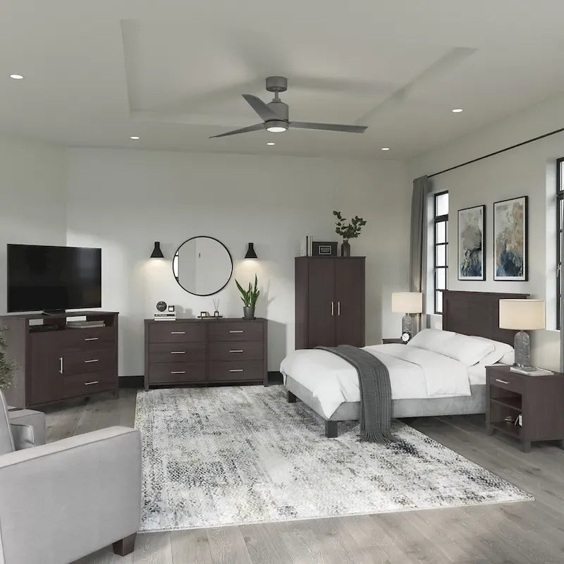 Somerset Large Armoire Cabinet by Bush Furniture