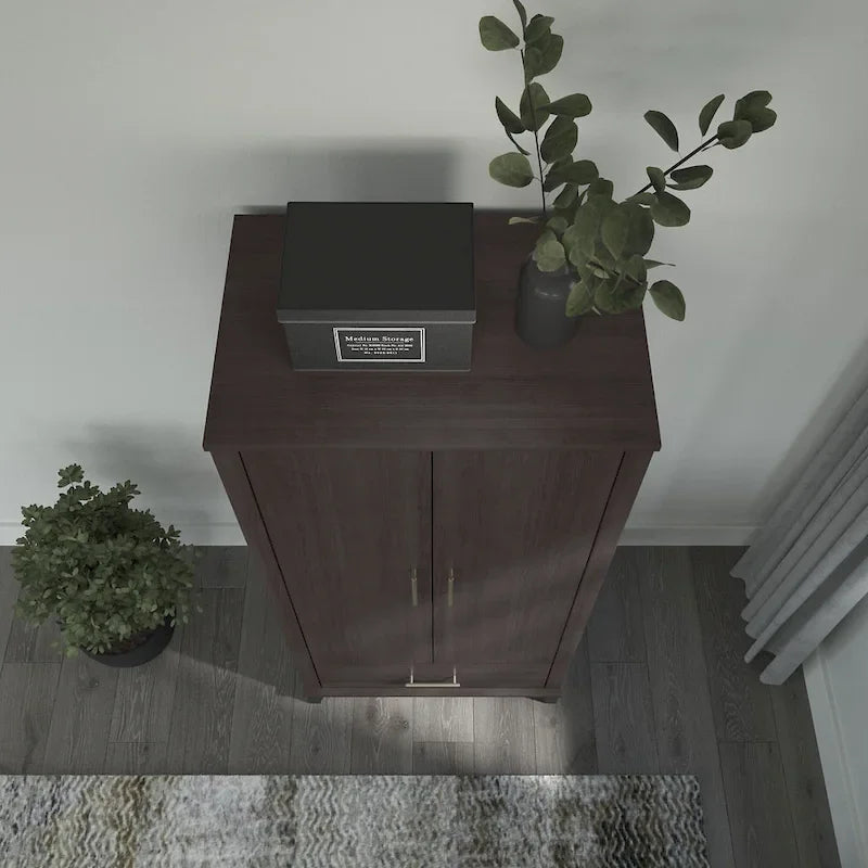 Somerset Large Armoire Cabinet by Bush Furniture
