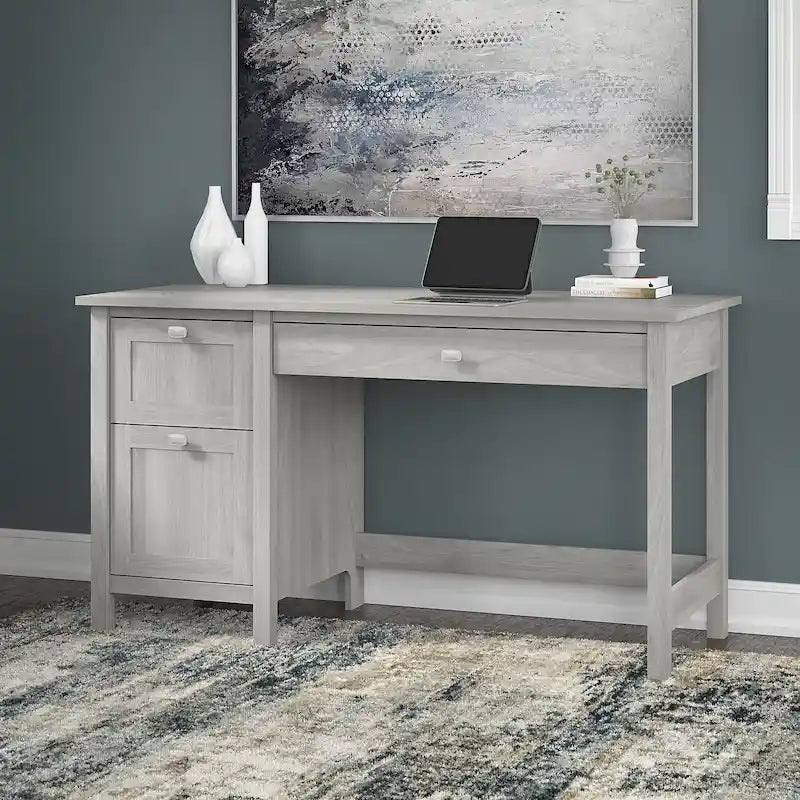 Broadview 54W Computer Desk with Drawers by Bush Furniture