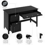 Broadview 54W Computer Desk with Drawers by Bush Furniture