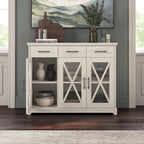 Lennox 46W Sideboard Buffet Cabinet with Drawers by Bush Furniture