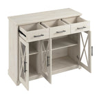 Lennox 46W Sideboard Buffet Cabinet with Drawers by Bush Furniture