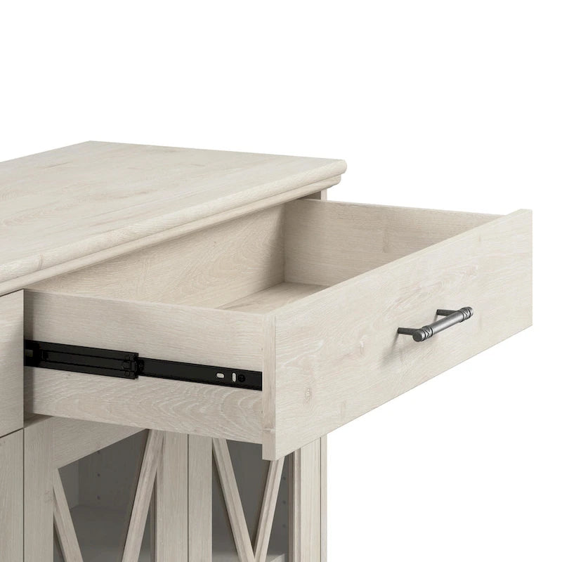 Lennox 46W Sideboard Buffet Cabinet with Drawers by Bush Furniture