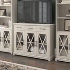 Lennox 46W Sideboard Buffet Cabinet with Drawers by Bush Furniture