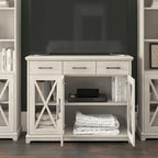 Lennox 46W Sideboard Buffet Cabinet with Drawers by Bush Furniture