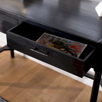 SAFAVIEH Zennure White Washed Grey Writing Desk