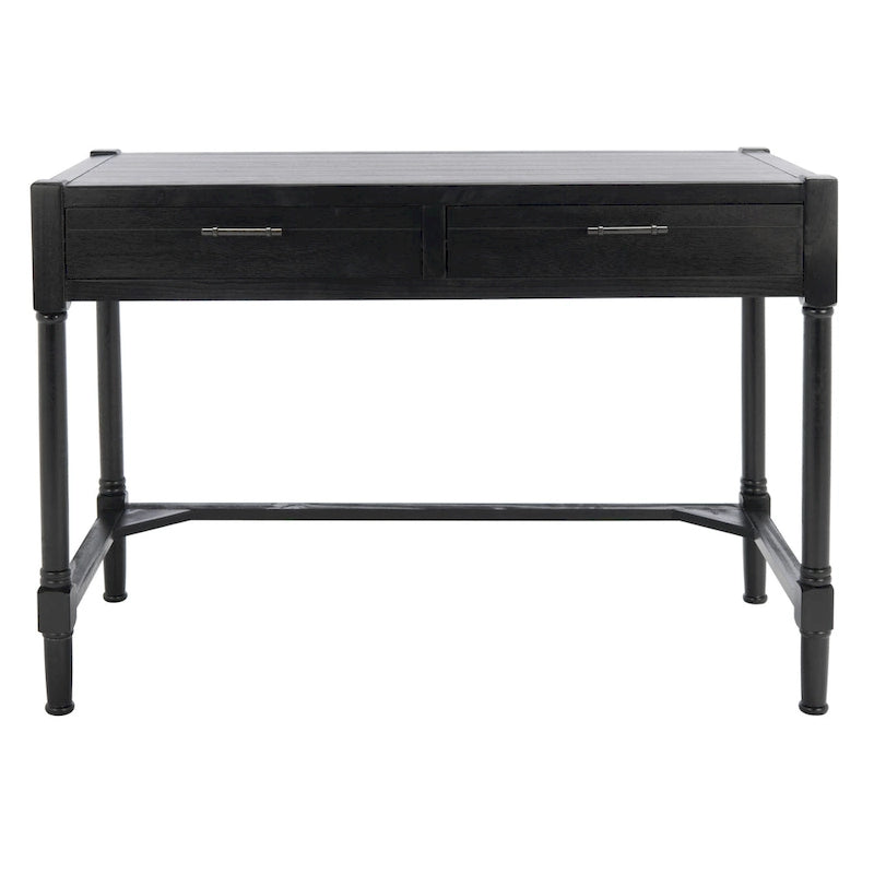 SAFAVIEH Zennure White Washed Grey Writing Desk