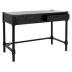 SAFAVIEH Zennure White Washed Grey Writing Desk