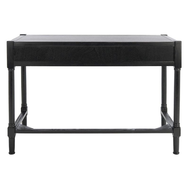 SAFAVIEH Zennure White Washed Grey Writing Desk