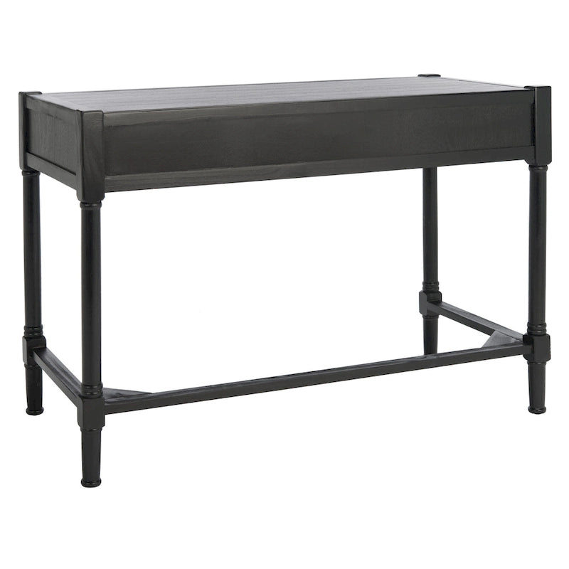 SAFAVIEH Zennure White Washed Grey Writing Desk