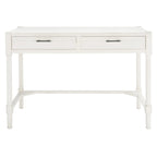 SAFAVIEH Zennure White Washed Grey Writing Desk