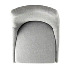 Sasha Mid-century Grey Fabric Upholstered Tapered Leg Dining Chairs (Set of 2) iNSPIRE Q Modern